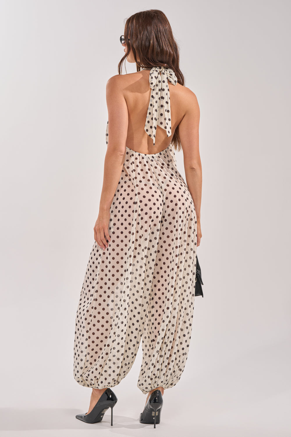 GIRLY POP POLKA DOT JUMPSUIT