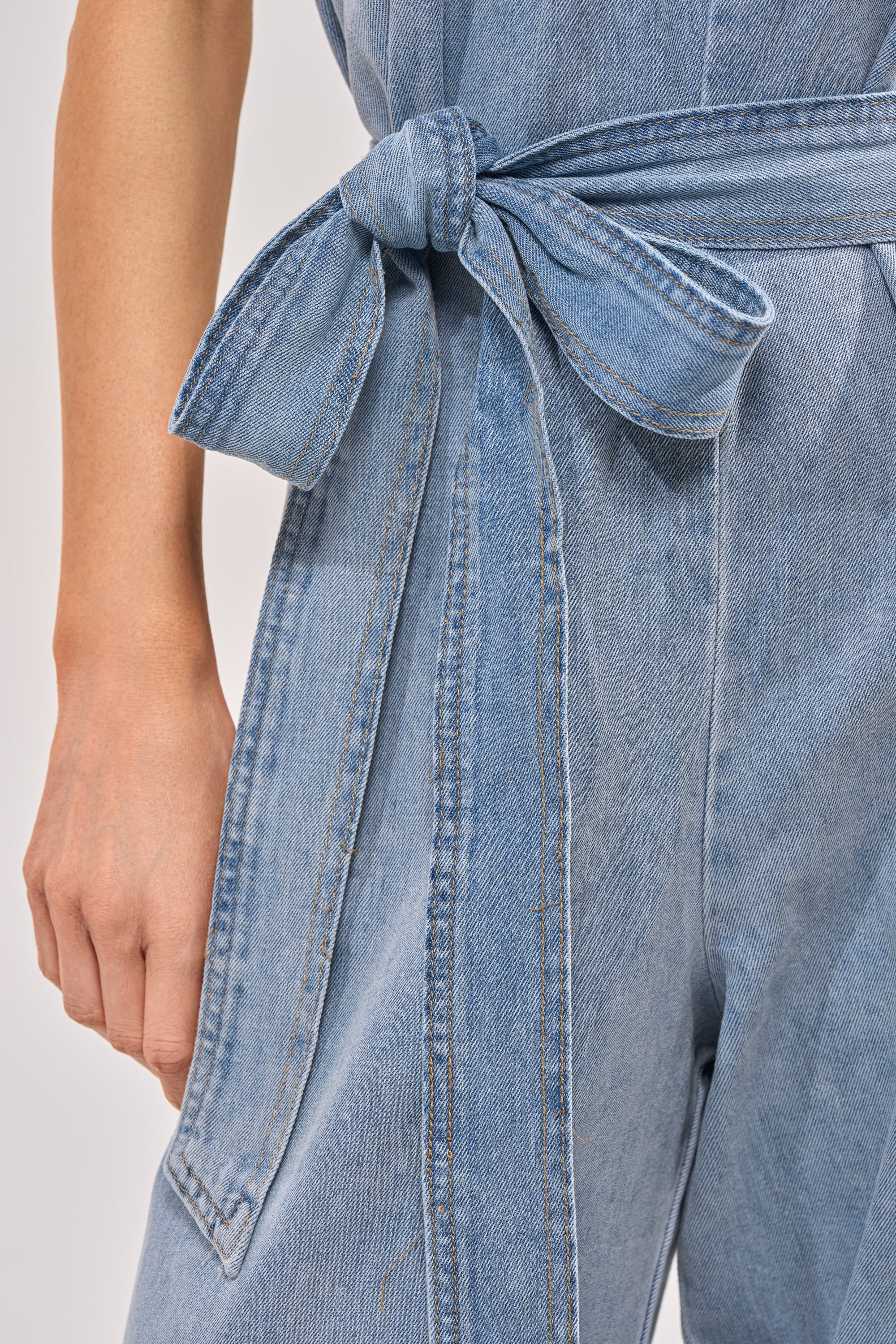 BREEZY DAY DENIM JUMPSUIT