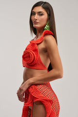 BEACH BABE CROCHET BRALETTE