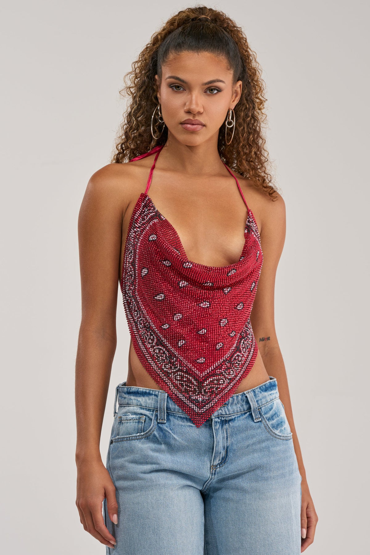 FOREVER AND EVER COWL NECK BLOUSE