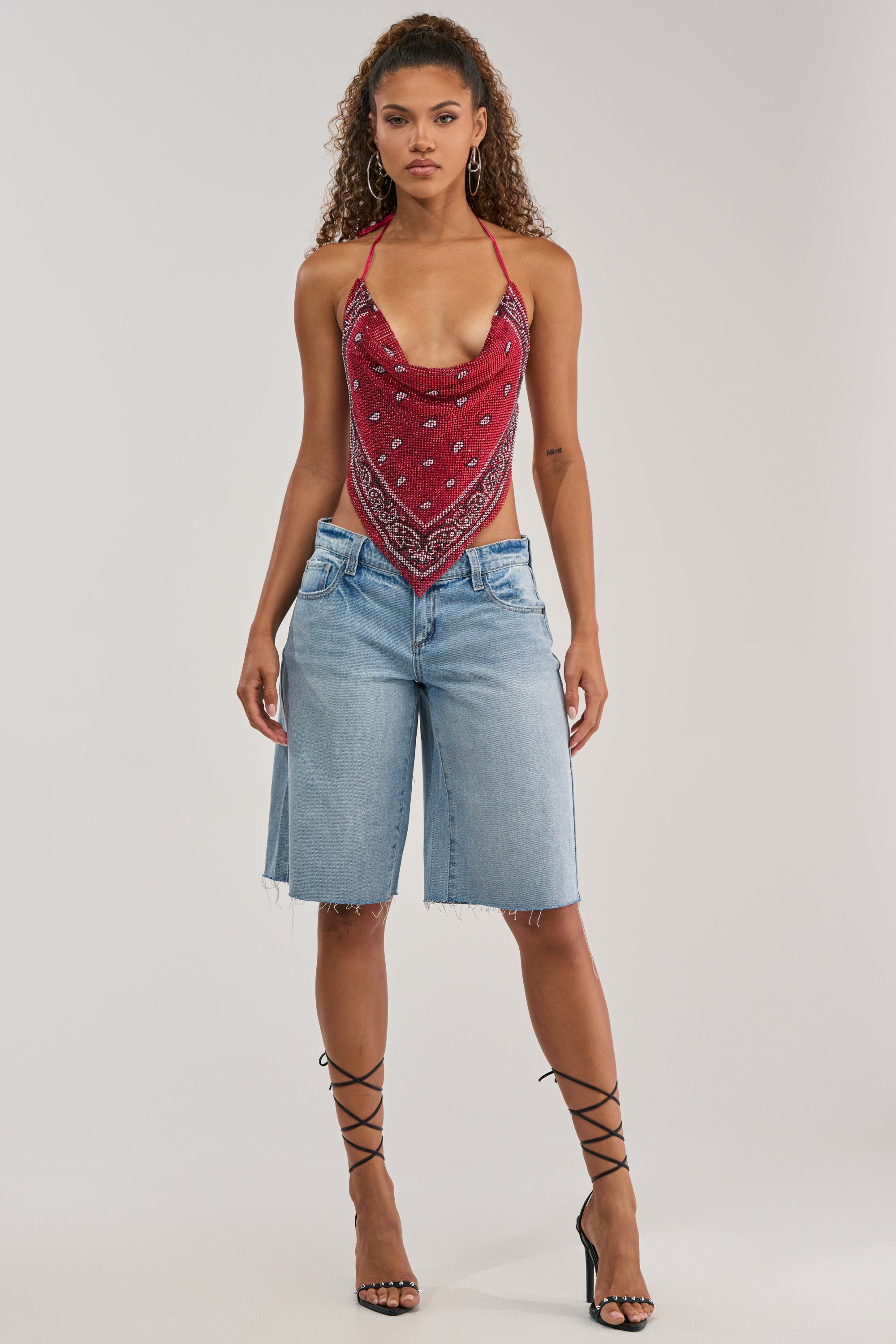 FOREVER AND EVER COWL NECK BLOUSE