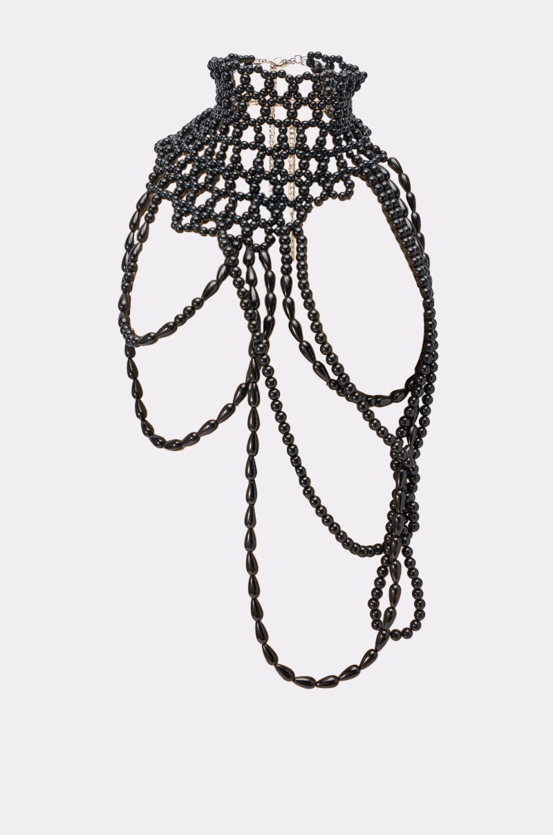 FASHION WEEK BEADED NECKLACE