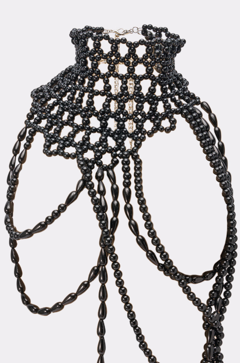 FASHION WEEK BEADED NECKLACE