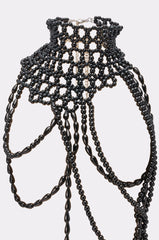 FASHION WEEK BEADED NECKLACE