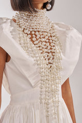 POLLY PEARL STATEMENT NECKLACE
