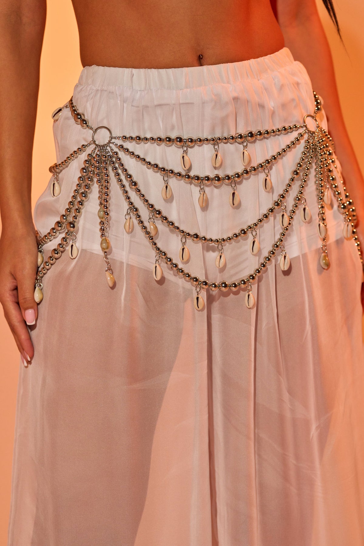 TOO CHIC SEASHELL BELT