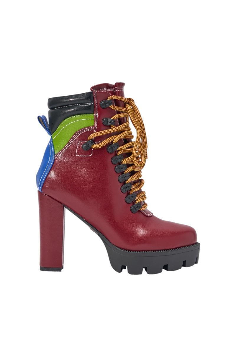 AZALEA WANG DEUTCH MULTI SPORTY BLOCK BOOTIE