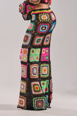 SHINE ON YOU CROCHET MAXI SKIRT