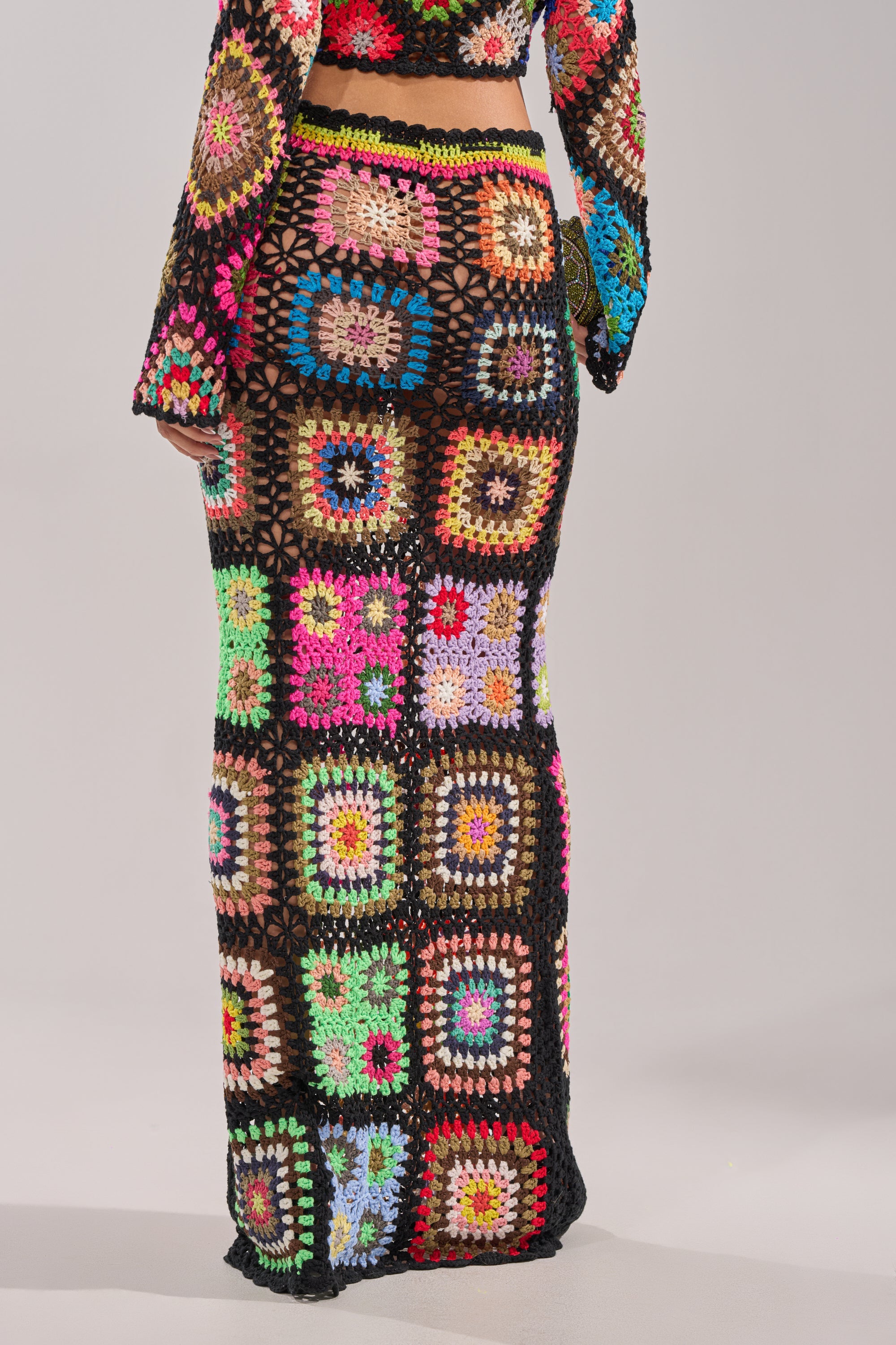 SHINE ON YOU CROCHET MAXI SKIRT