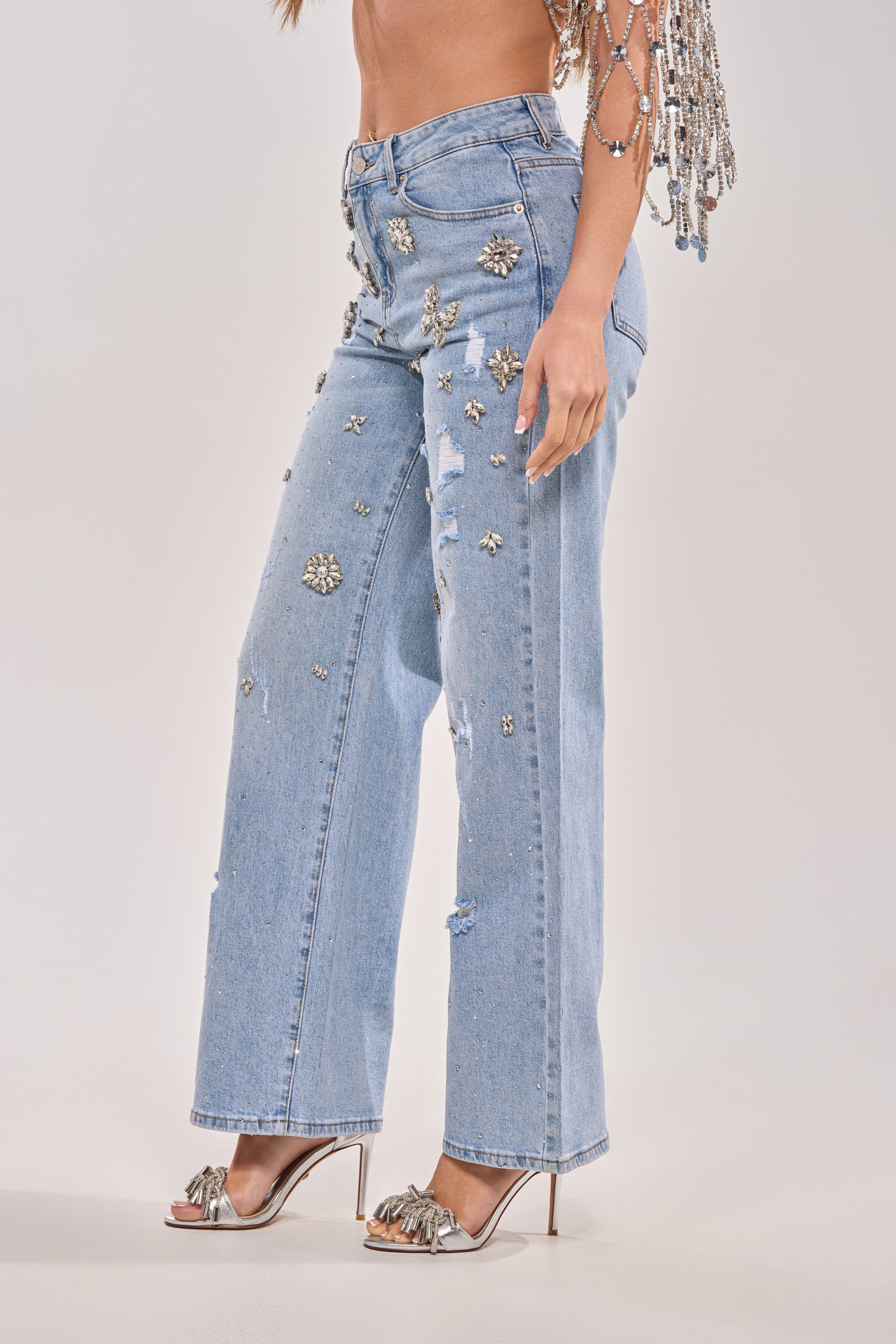 IN YOUR DREAMS RHINESTONE DENIM