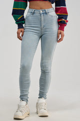FLEX-FIT HIGH WAISTED SUPER STRETCHY SKINNY JEANS