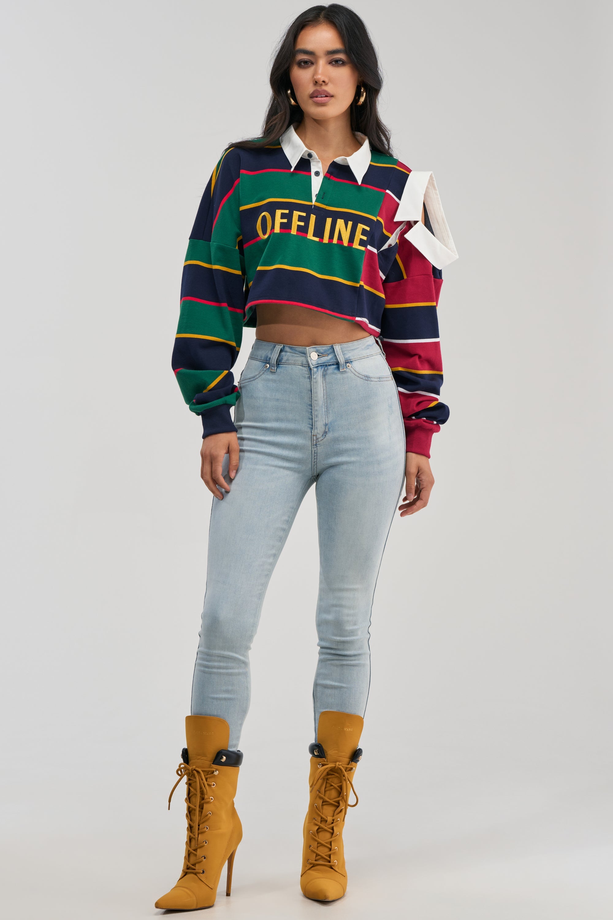 FLEX-FIT HIGH WAISTED SUPER STRETCHY SKINNY JEANS