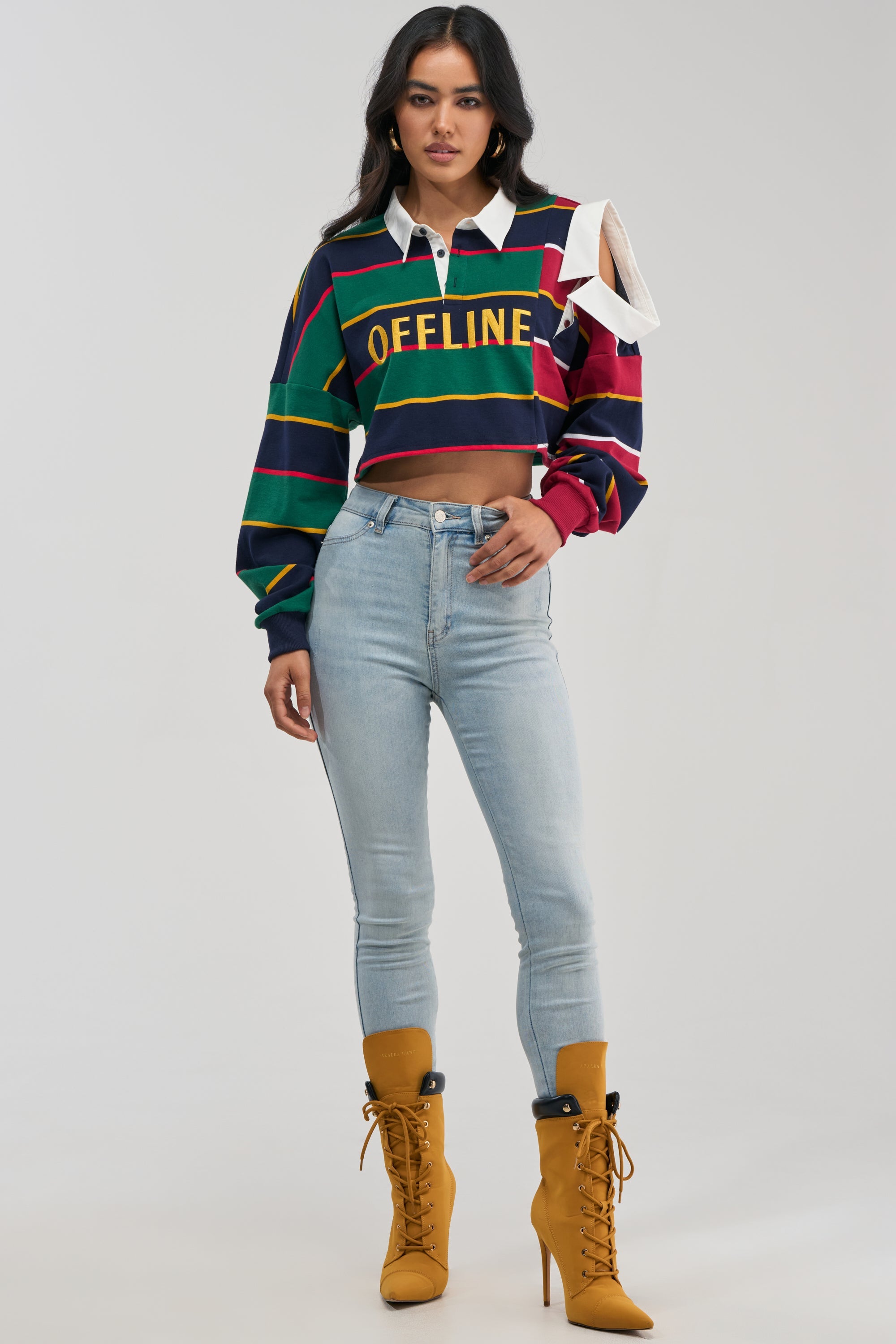 FLEX-FIT HIGH WAISTED SUPER STRETCHY SKINNY JEANS