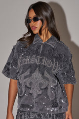 NOT LIKE THE REST EMBELLISHED TOP