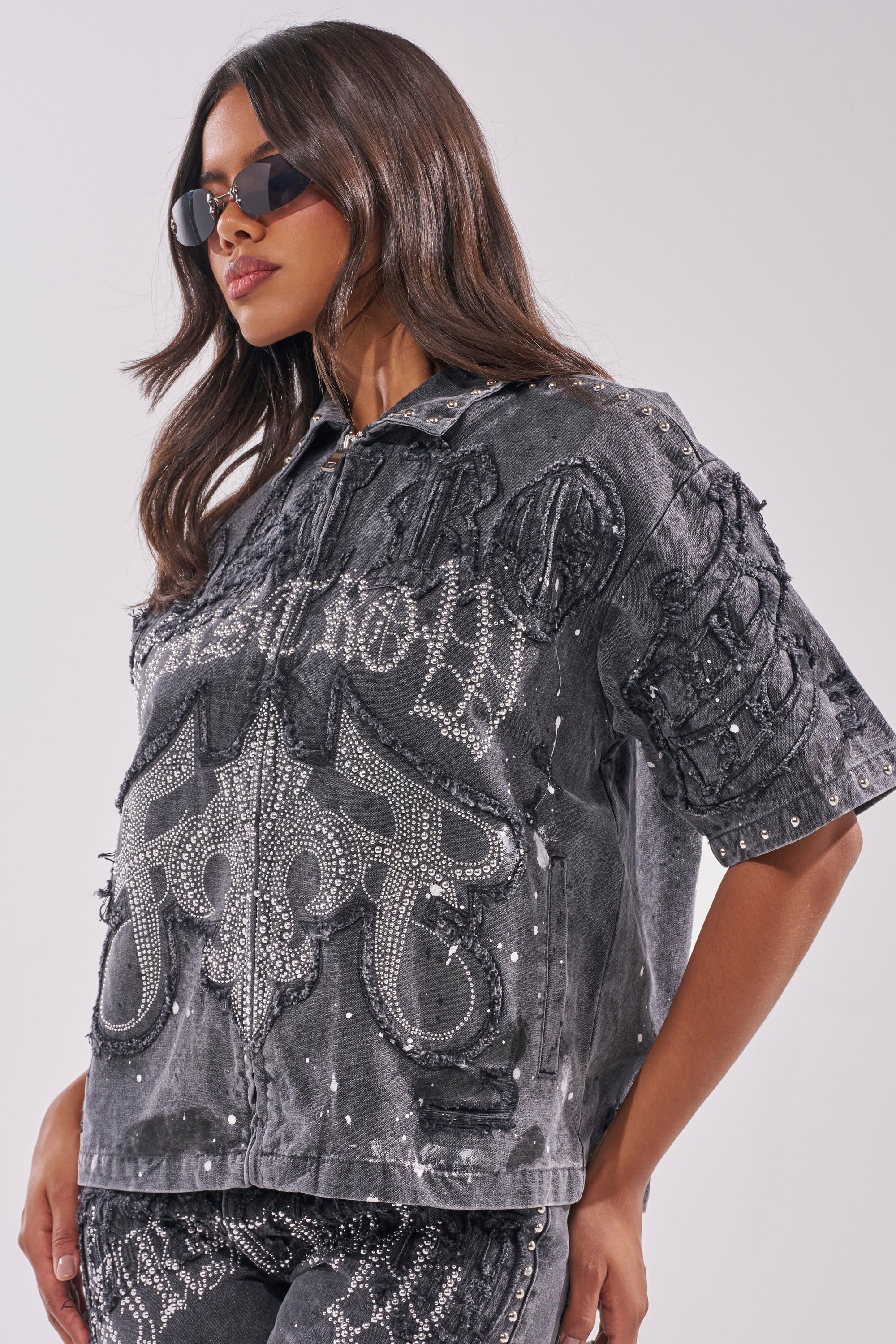 NOT LIKE THE REST EMBELLISHED TOP