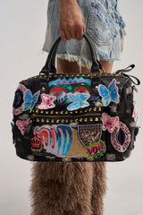 EYE SEE YOU PATCH DENIM BAG