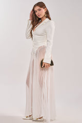 ICON BEHAVIOR PLEATED BLAZER JUMPSUIT