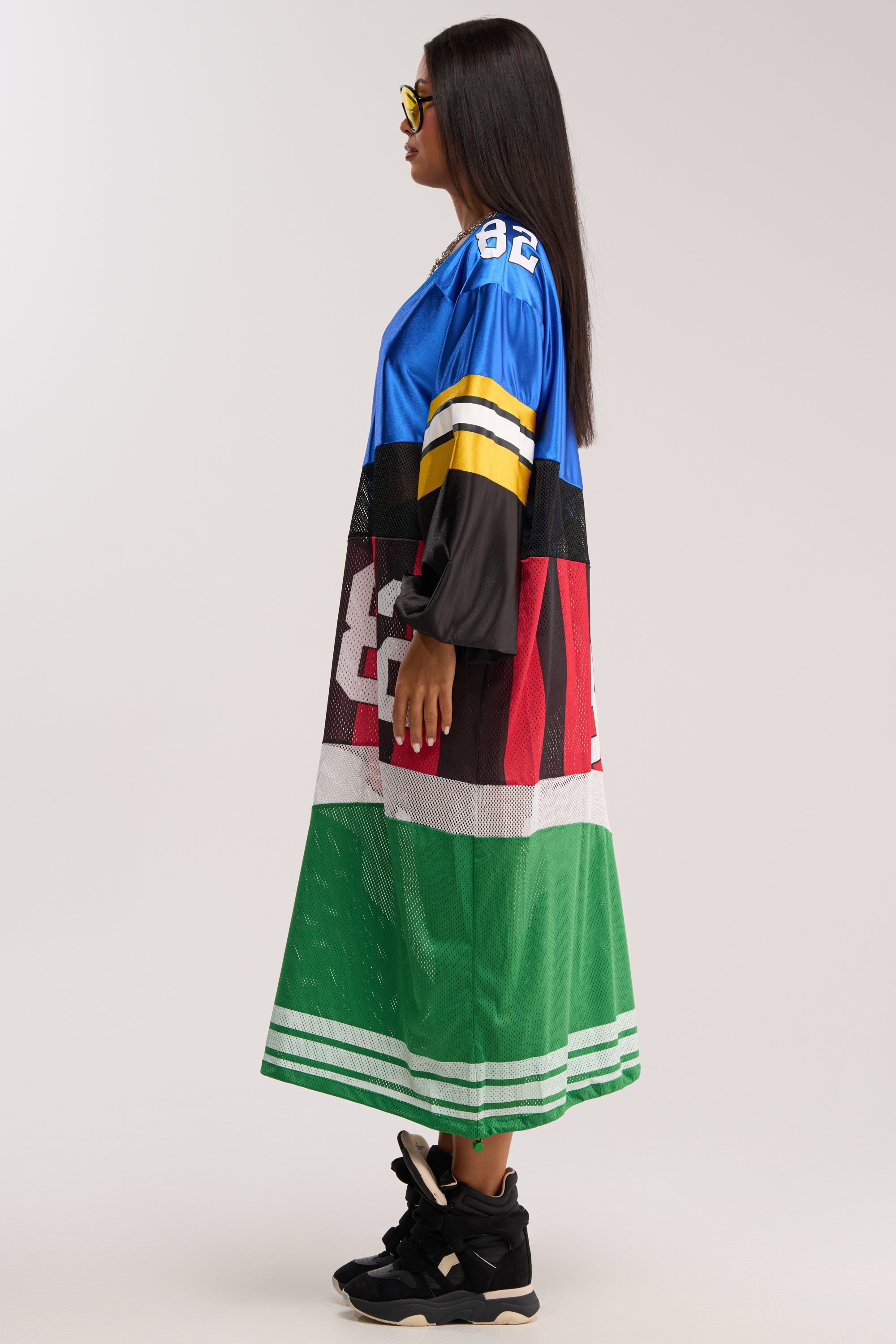 RARE GEM JERSEY MAXI DRESS