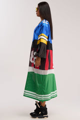 RARE GEM JERSEY MAXI DRESS