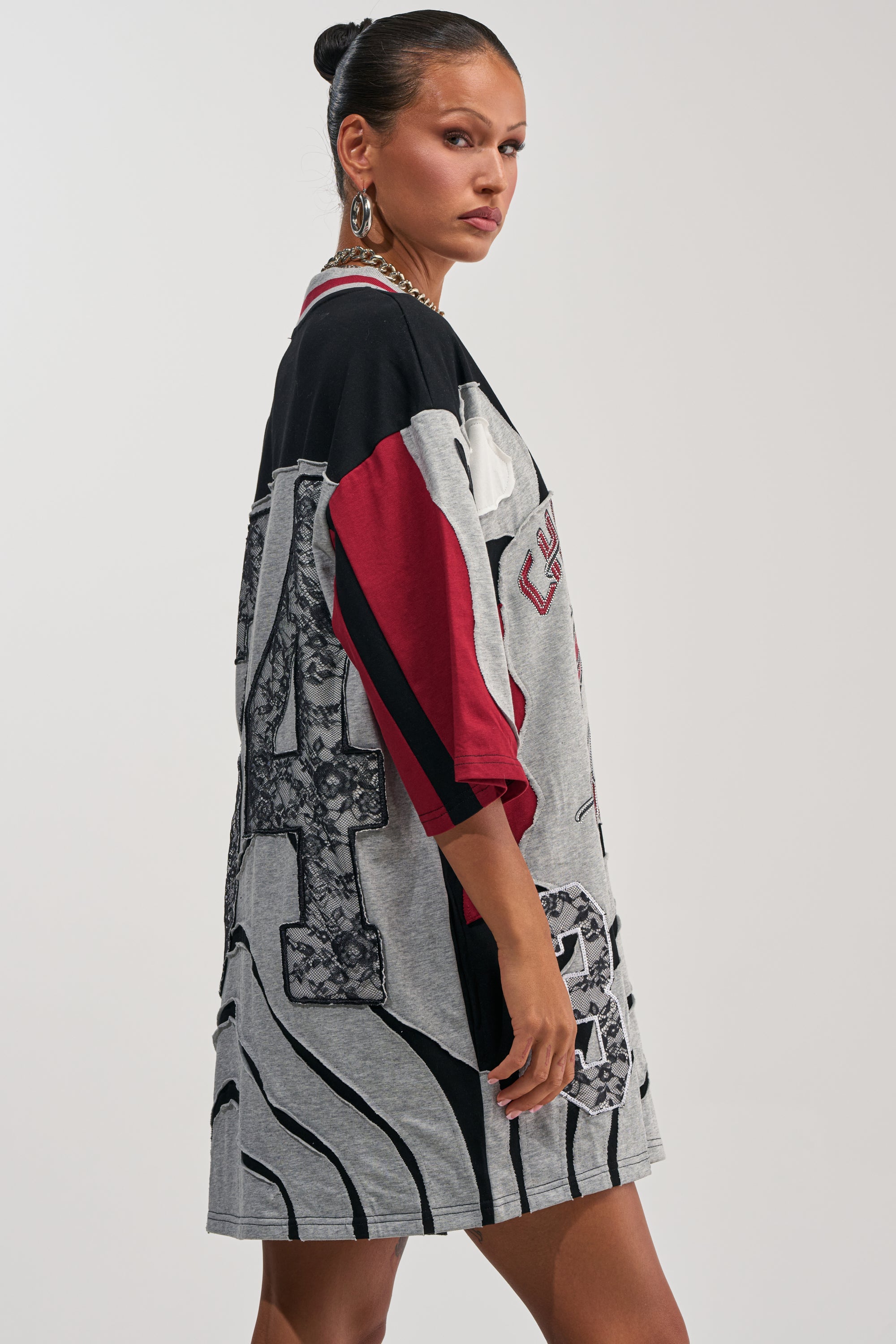 AFTER HOURS GRAPHIC MINI DRESS