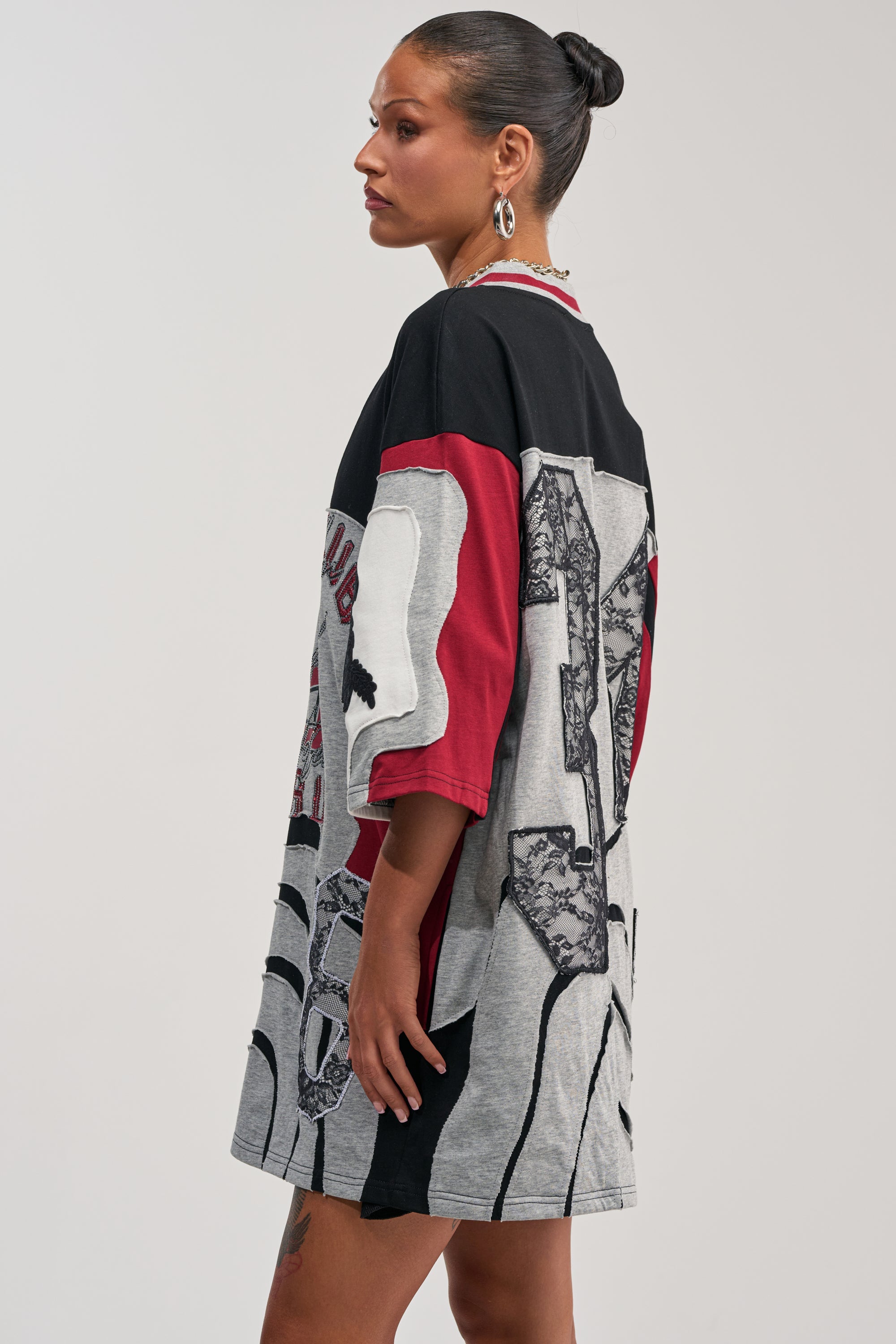 AFTER HOURS GRAPHIC MINI DRESS