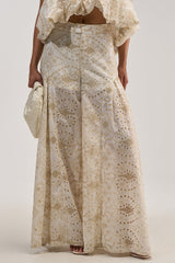 SUMMER TIME BLISS EYELET TROUSER