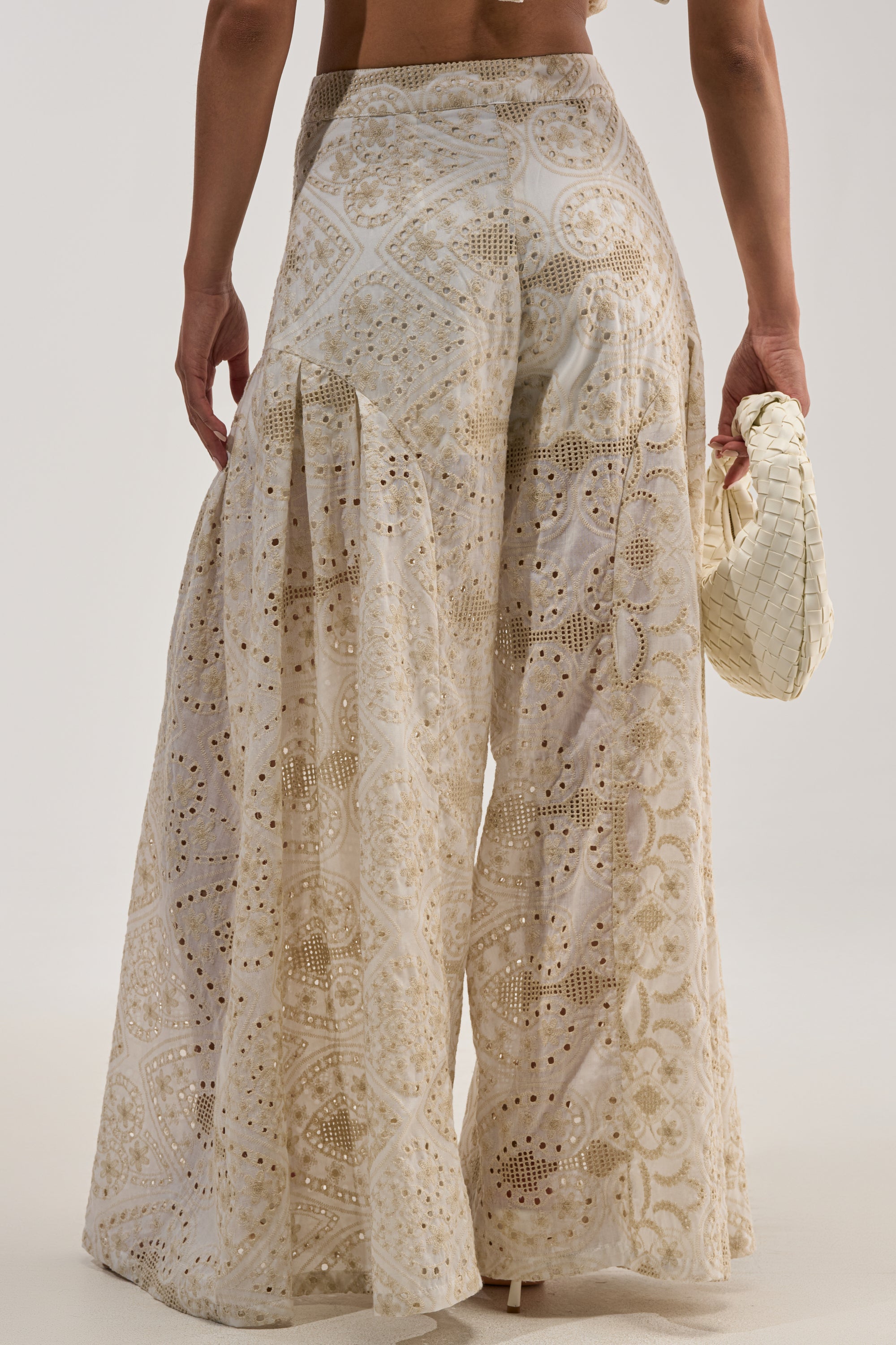 SUMMER TIME BLISS EYELET TROUSER