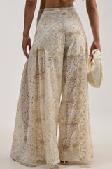 SUMMER TIME BLISS EYELET TROUSER