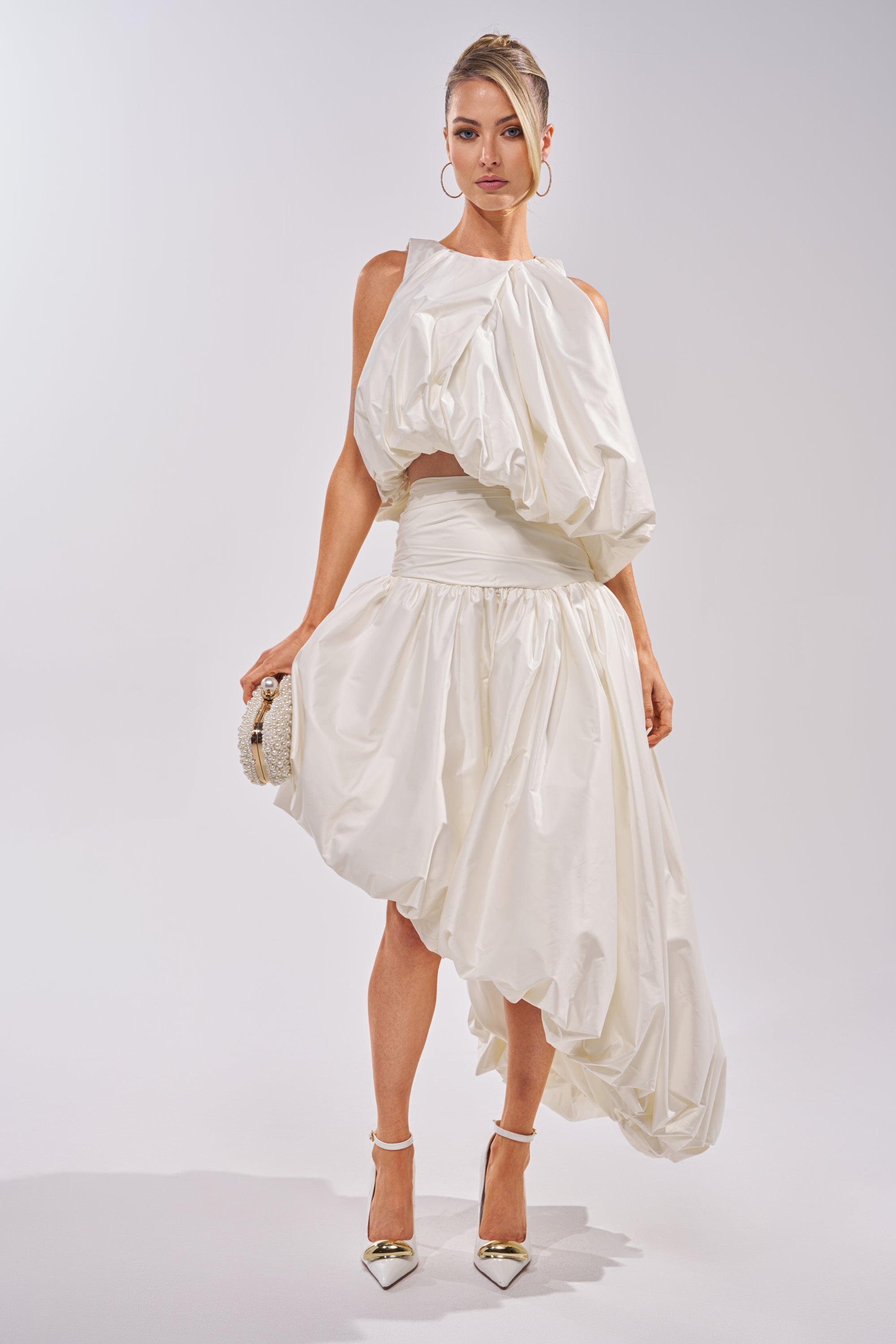 HEAD IN THE CLOUDS SLEEVELESS BLOUSE