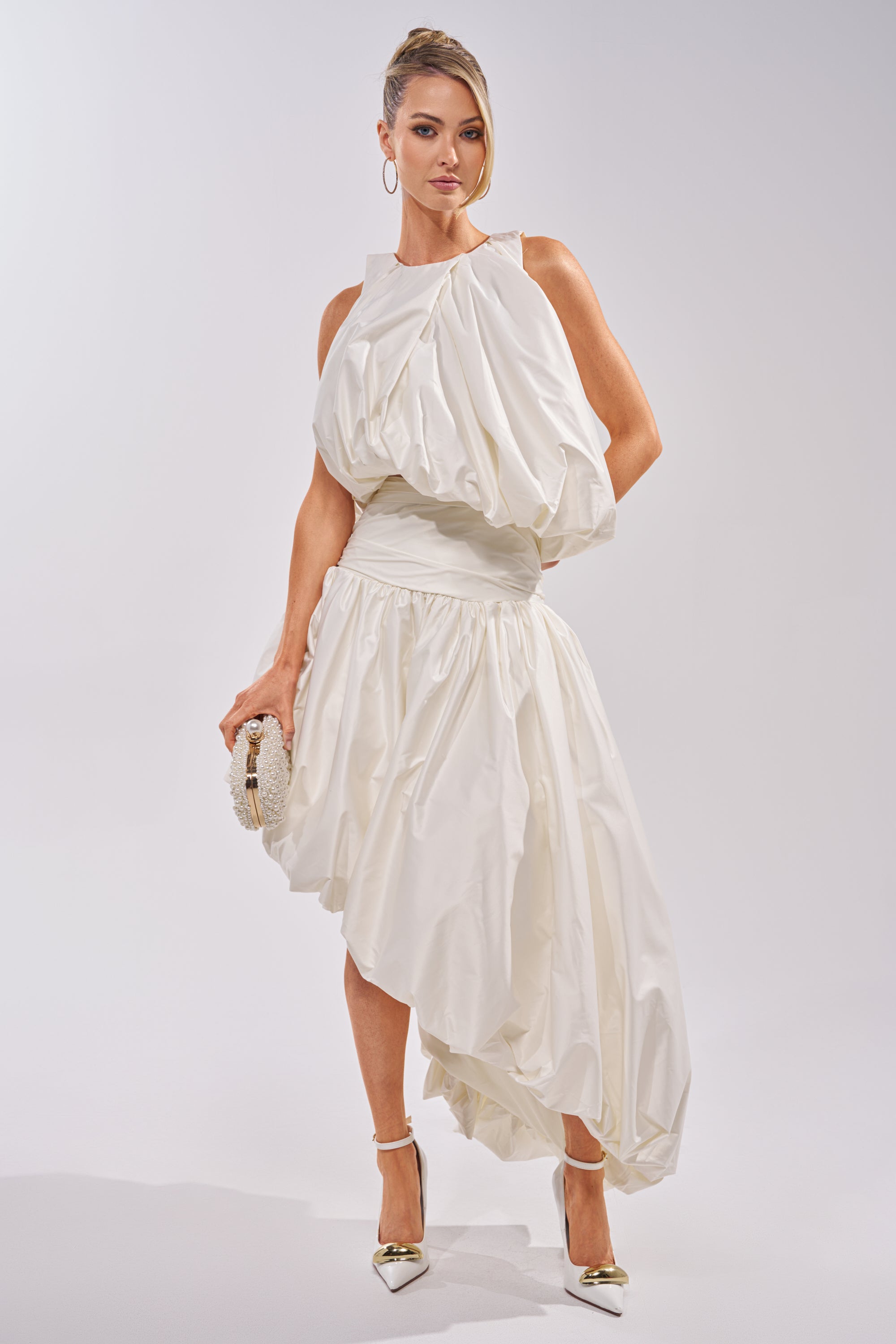 HEAD IN THE CLOUDS SLEEVELESS BLOUSE