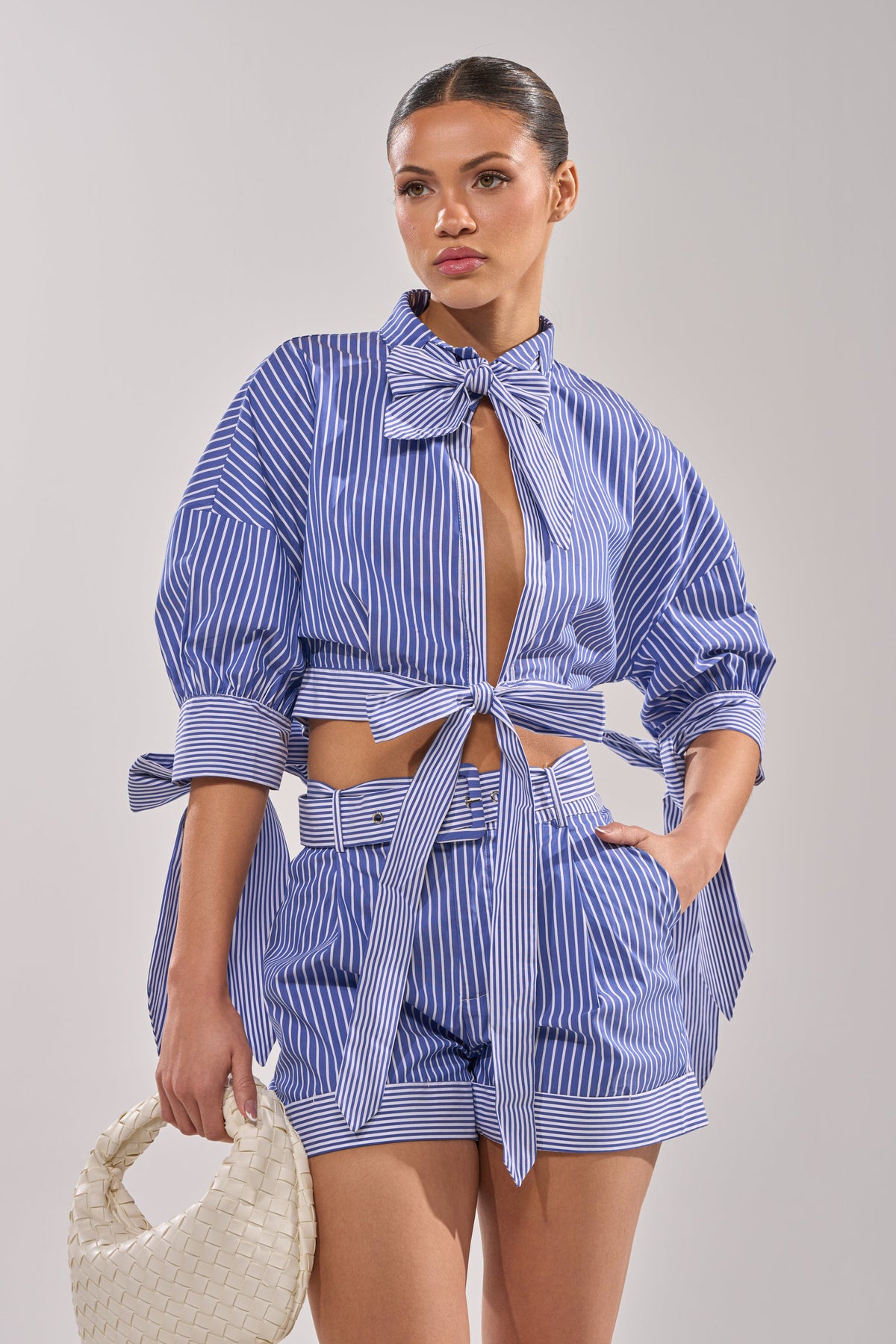GUESS WHO POPLIN BLOUSE