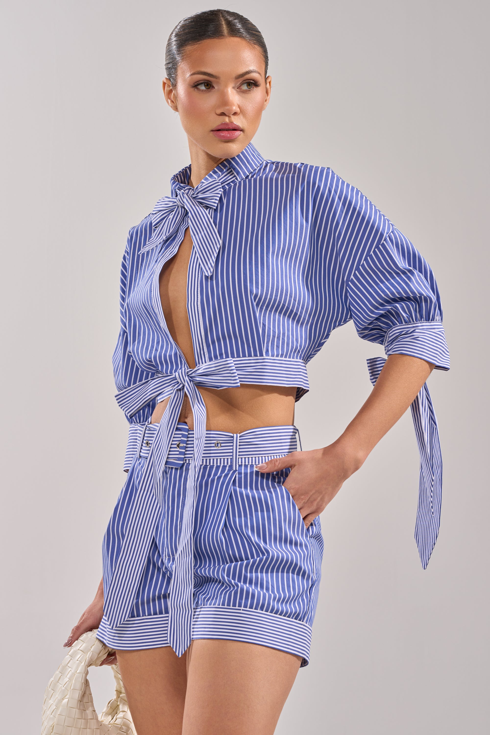 GUESS WHO POPLIN BLOUSE