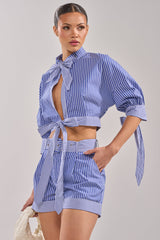 GUESS WHO POPLIN BLOUSE