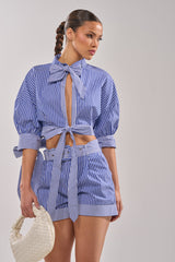 GUESS WHO POPLIN BLOUSE