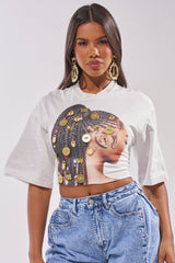 LOCKED AND LOADED EMBELLISHED TEE