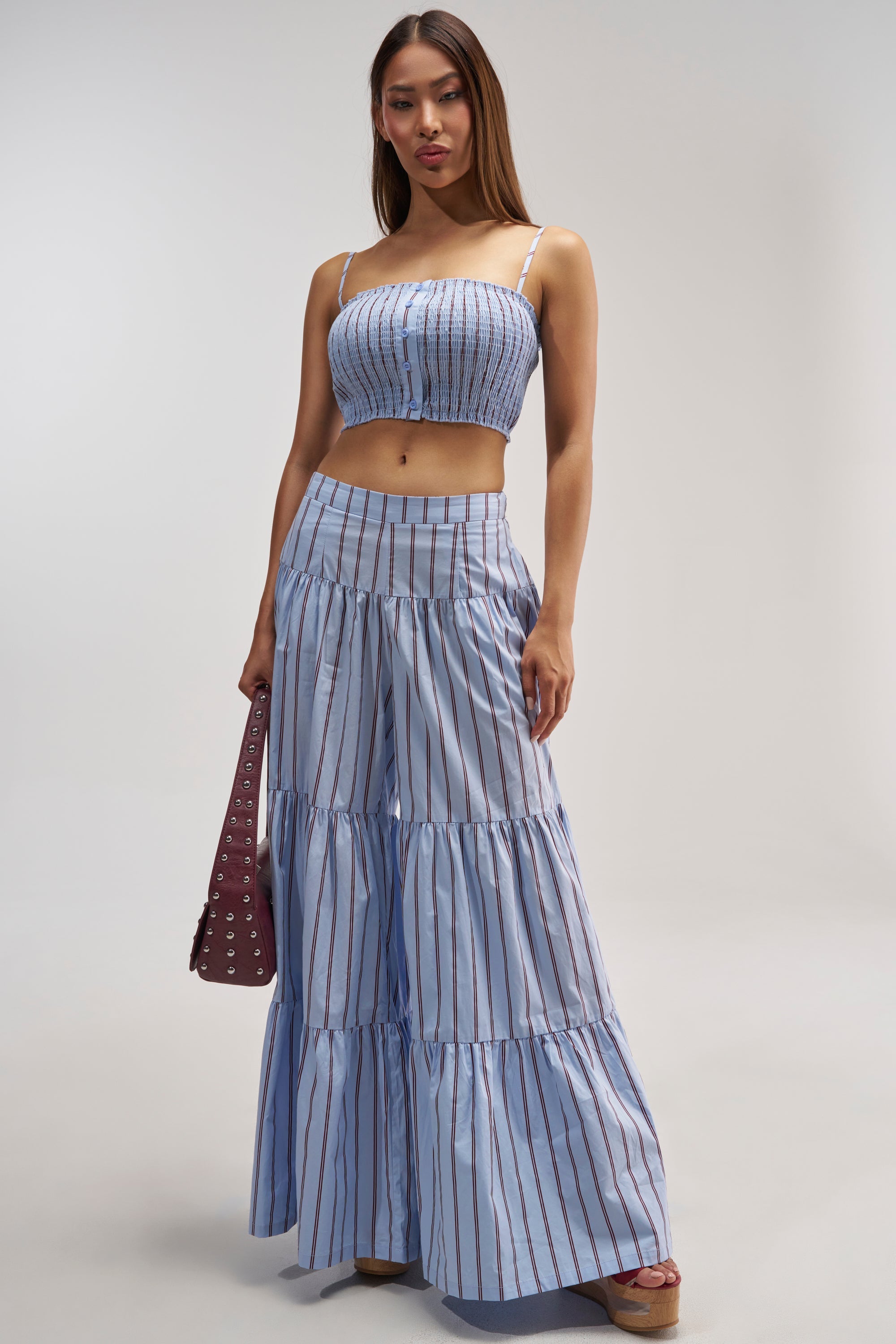 BUSINESS ONLY BRALETTE IN LIGHT BLUE