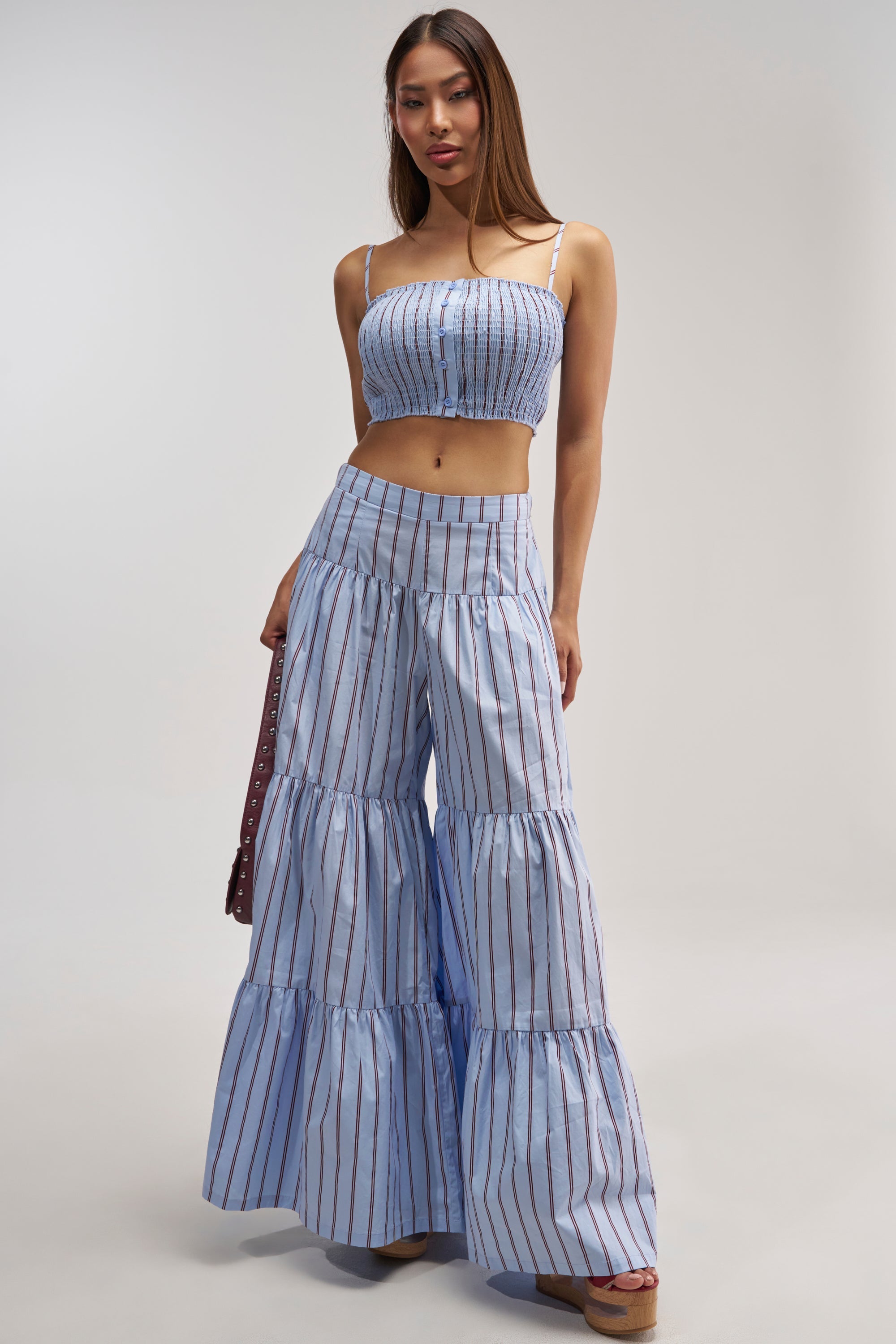 BUSINESS ONLY BRALETTE IN LIGHT BLUE