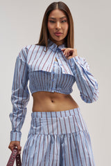 BUSINESS ONLY BUTTON DOWN IN LIGHT BLUE
