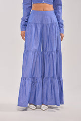BUSINESS ONLY STRIPE PALAZZO PANT