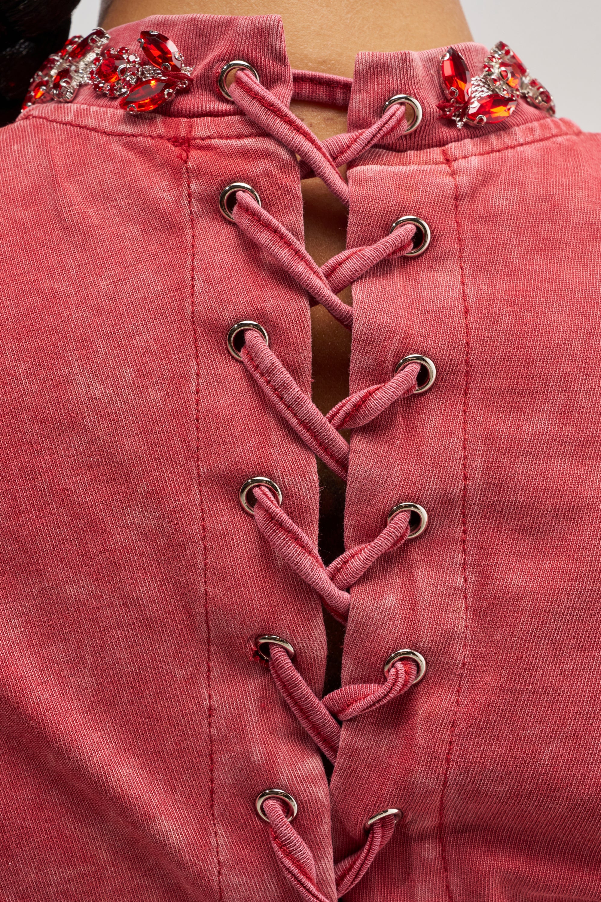 CHERRY ON TOP CROPPED TEE