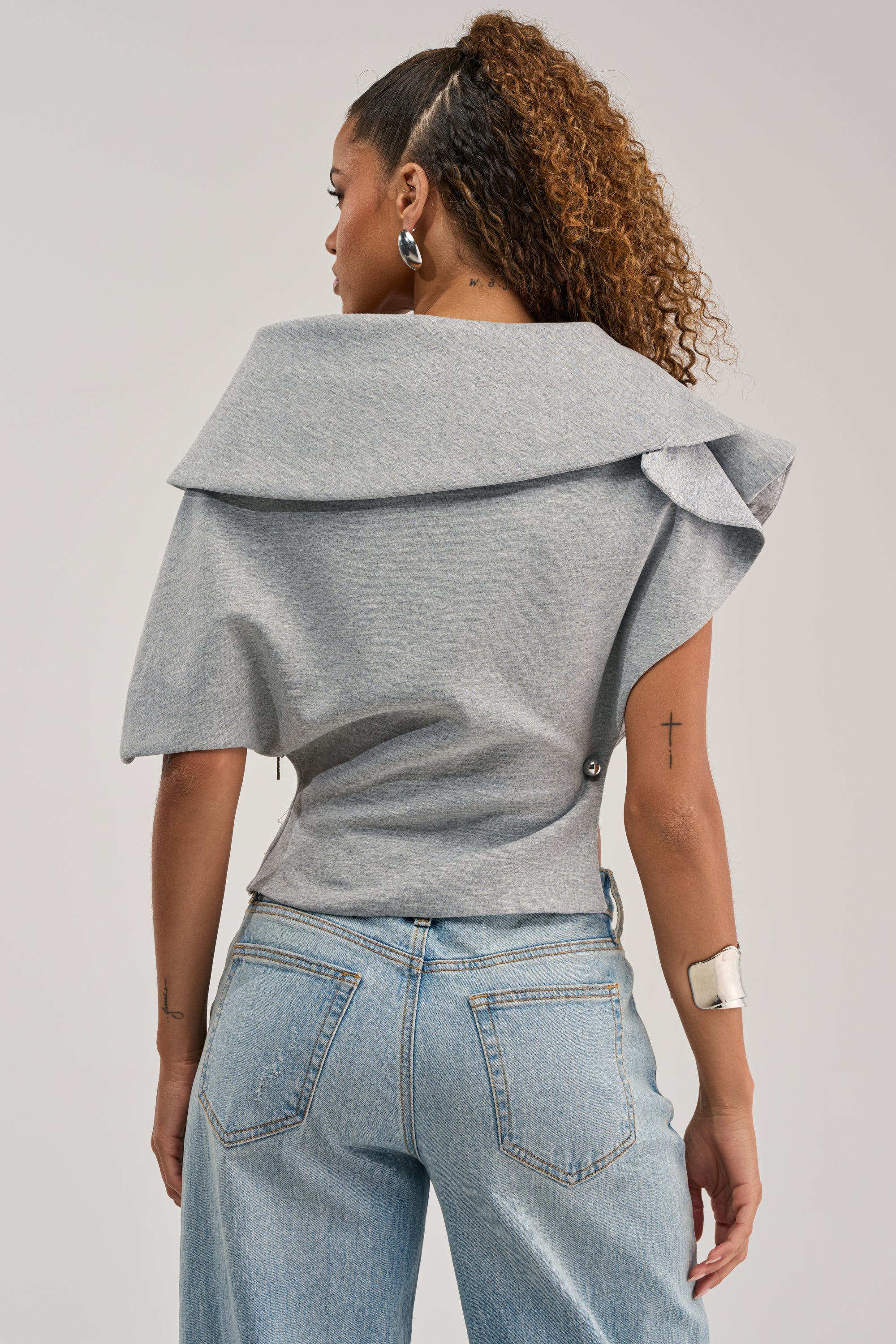 GIA SCUBA BLOUSE