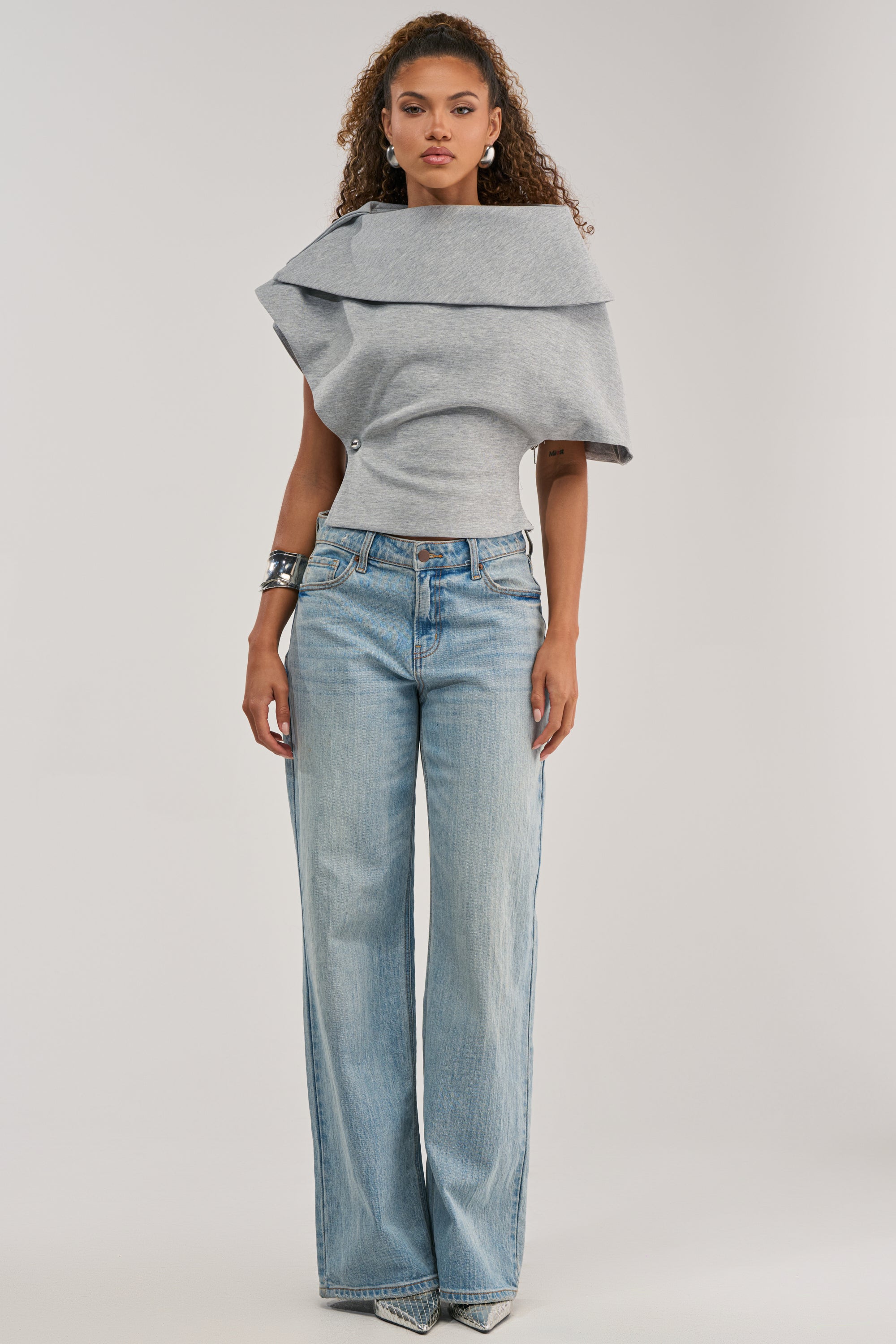 GIA SCUBA BLOUSE
