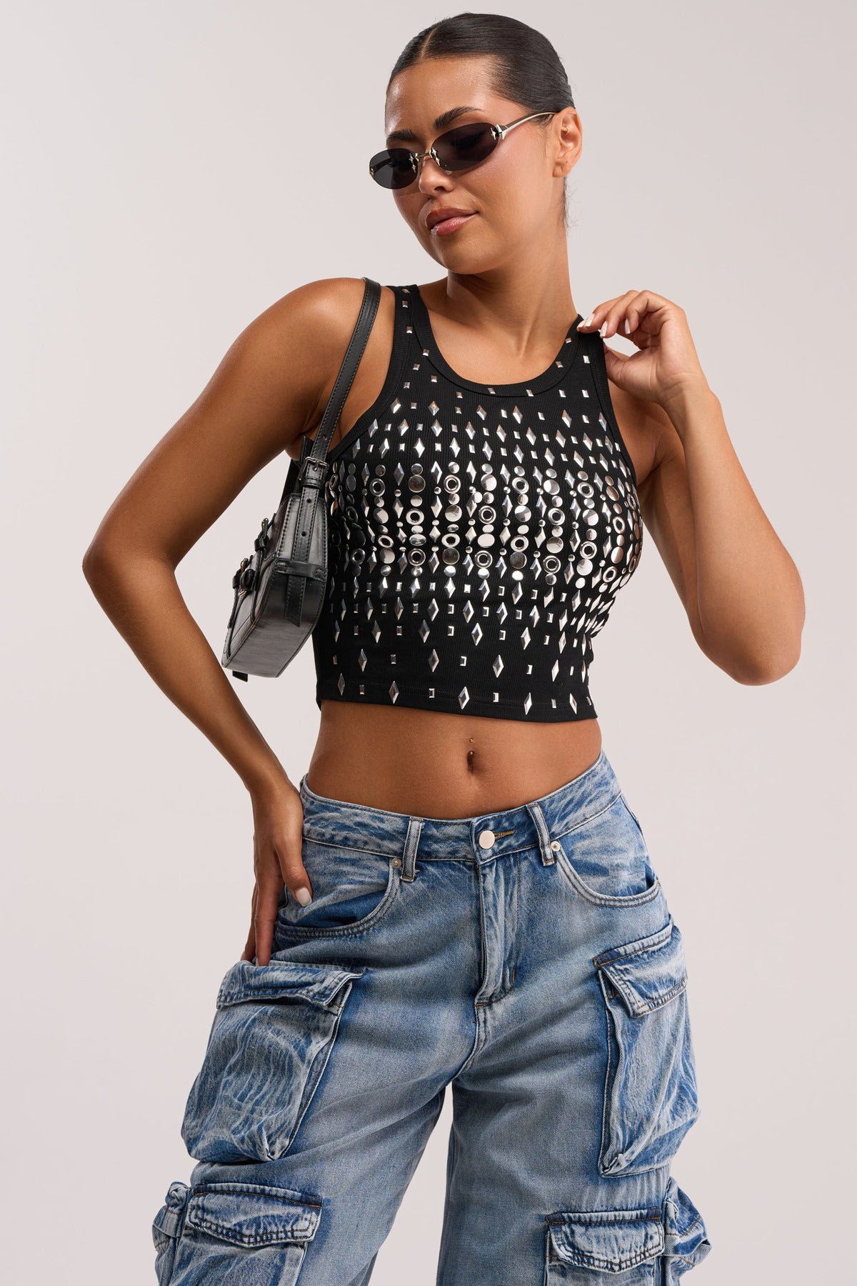 LANA STUDDED TANK
