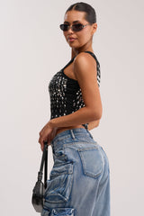 LANA STUDDED TANK