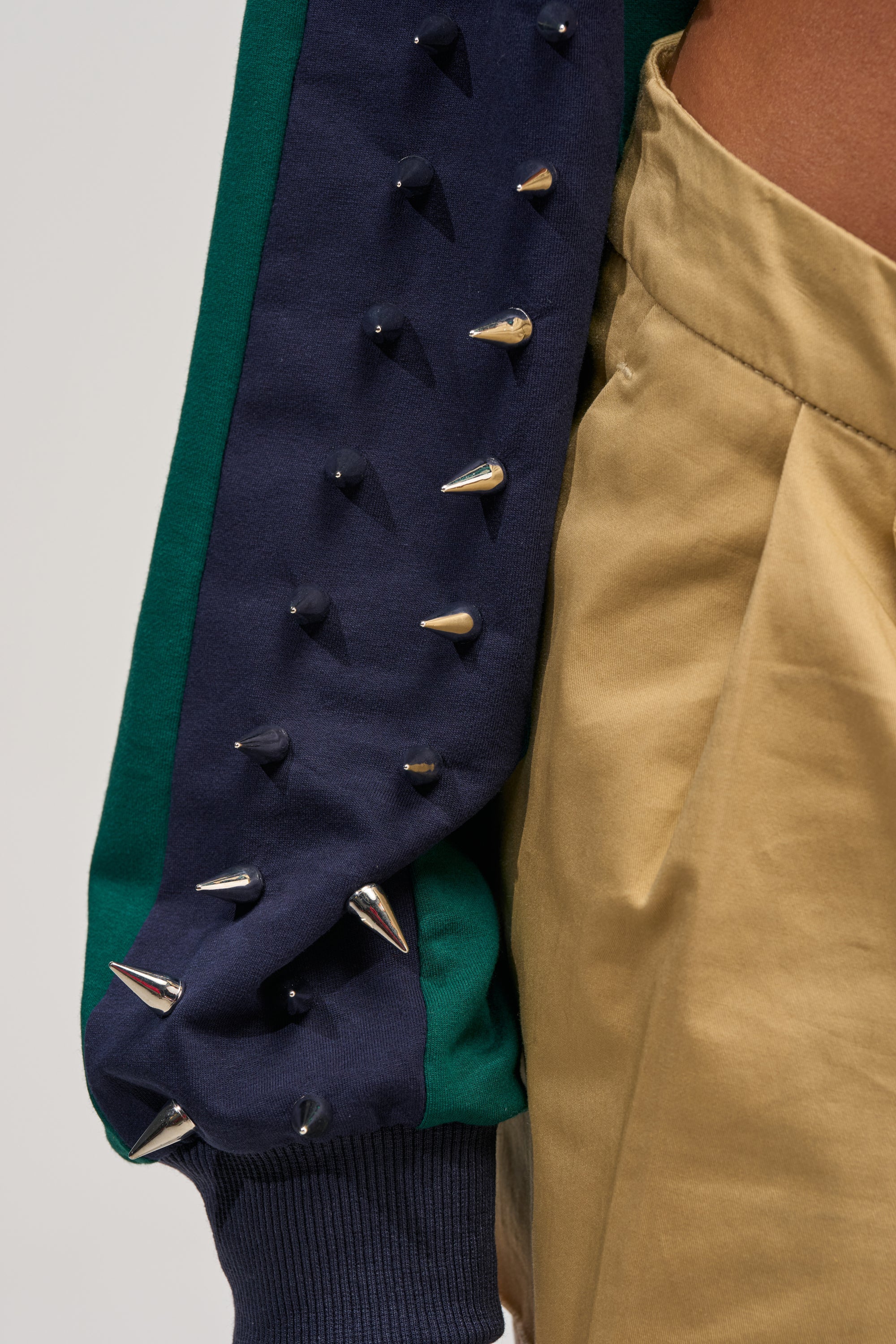 DONT TOUCH CROPPED POLO SHIRT