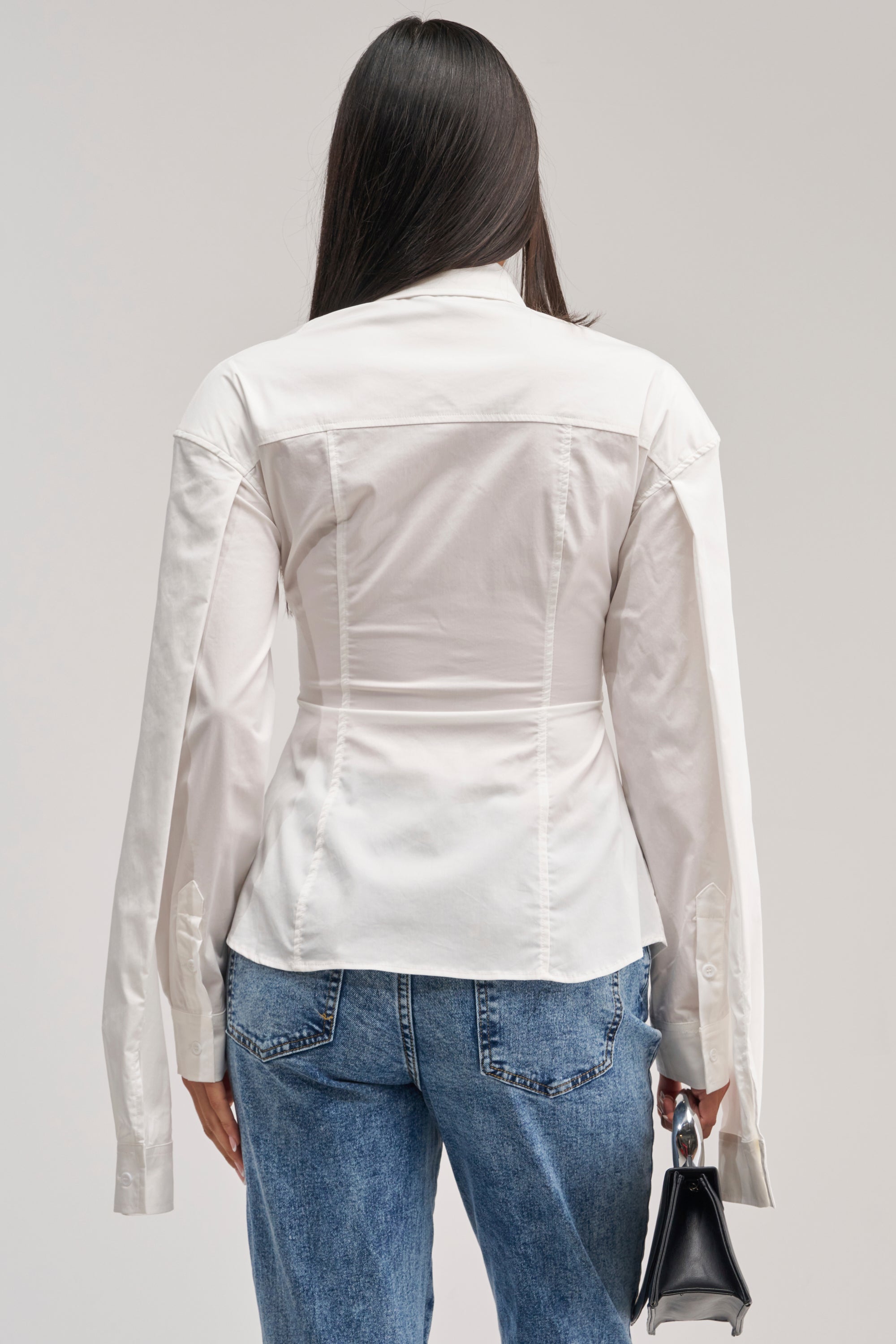 BOSS UP POPLIN BLOUSE