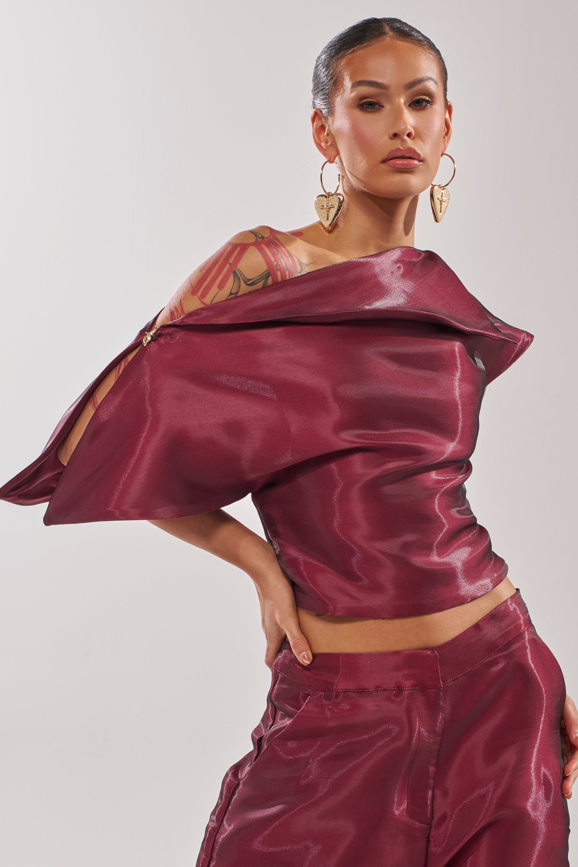 ON FIRE BLOUSE