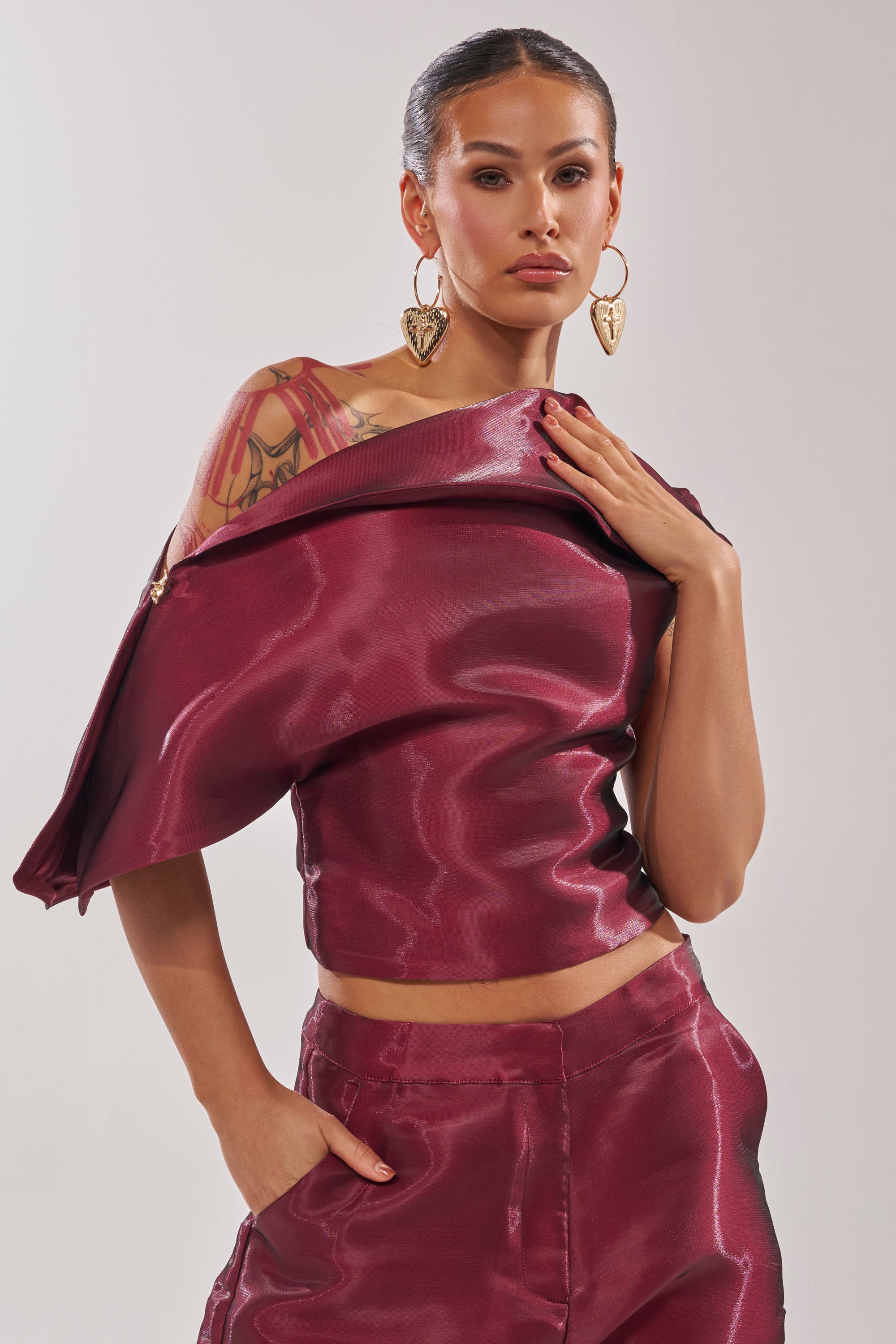 ON FIRE BLOUSE