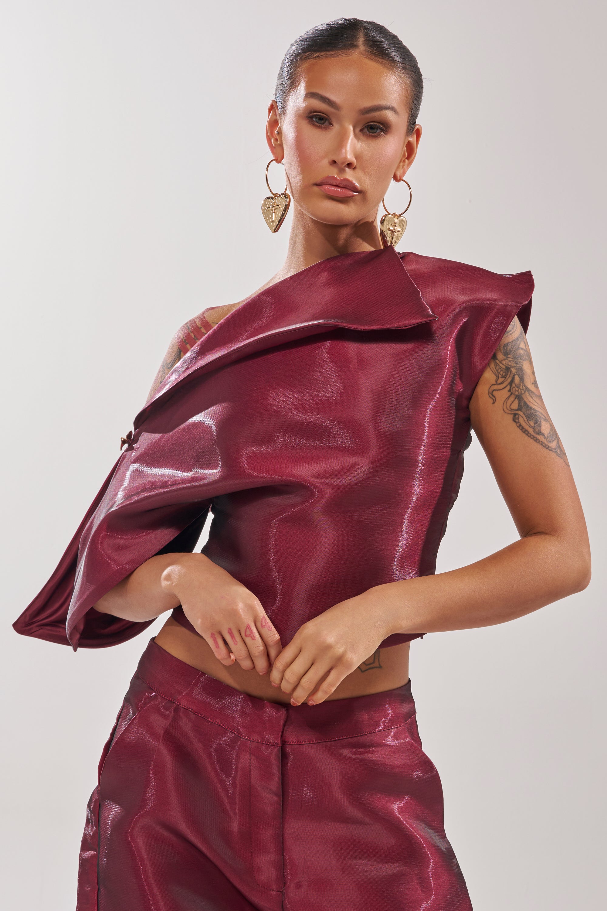 ON FIRE BLOUSE