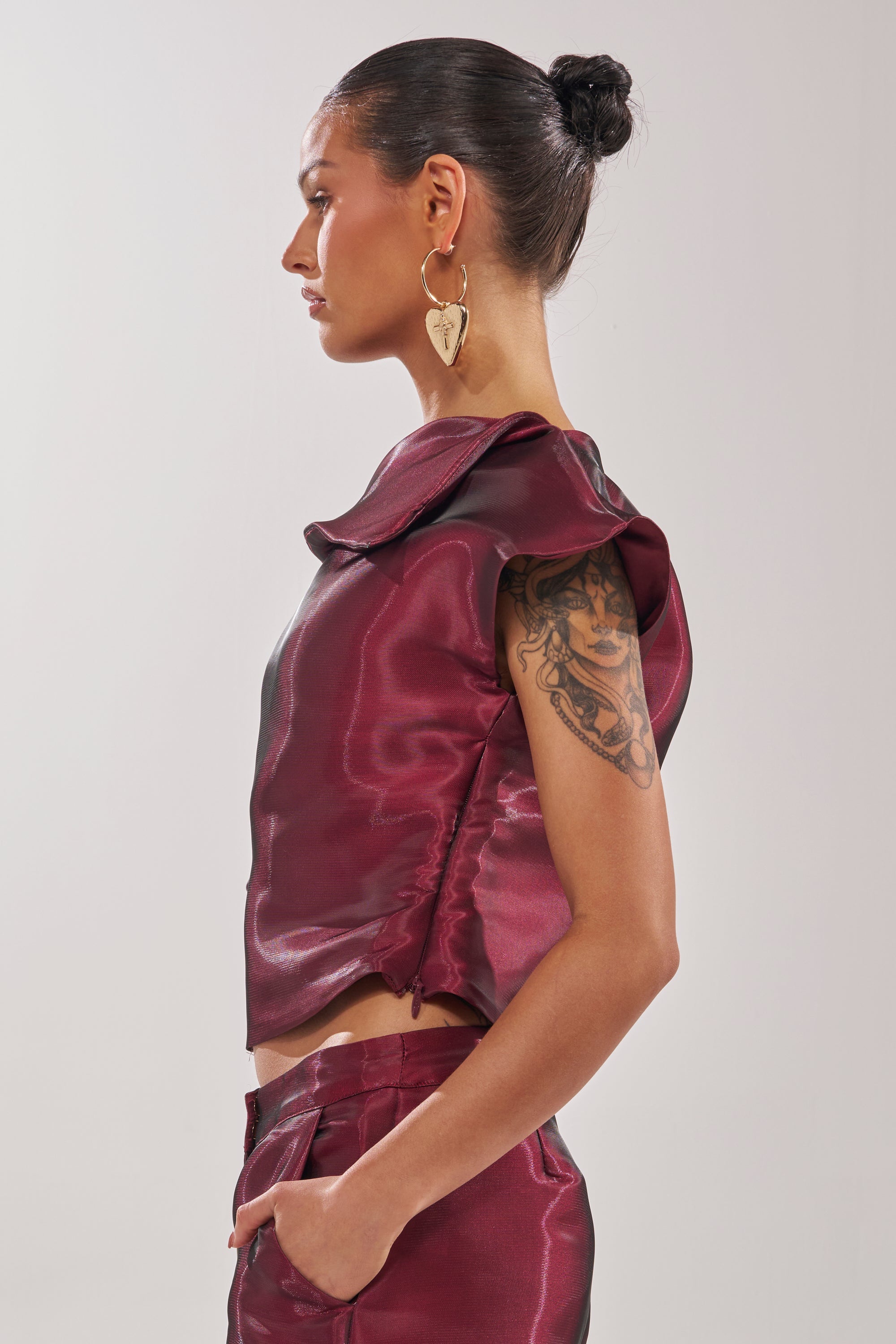 ON FIRE BLOUSE